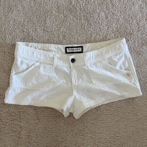 Abercrombie & Fitch Women's white Shorts